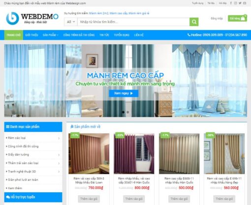 shop12 mẫu website bán hàng